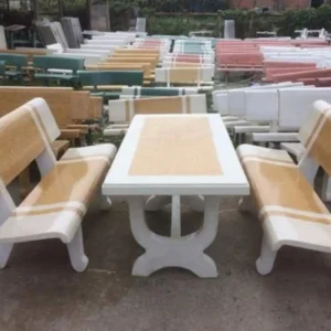 Mẫu B16 - Ghế đá 2 màu