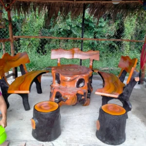 Mẫu G2 - Ghế giả gỗ