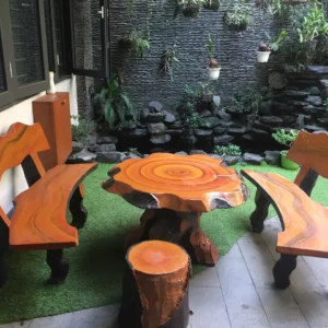 Mẫu G22 - Ghế giả gỗ