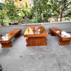 Mẫu G25 - Ghế giả gỗ