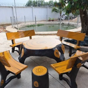Mẫu G31 - Ghế giả gỗ