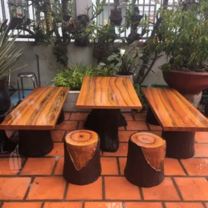 Mẫu G38 - Ghế giả gỗ