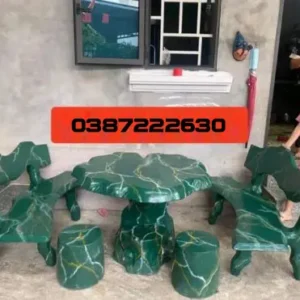 Mẫu GĐ3 - Ghế giả đá